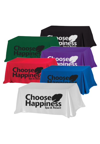 6 ft. 4-Sided Throw Style Tablecloths