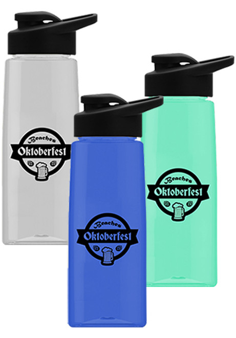 26 oz. Tritan Flair Sports Bottles with Drink Thru Lid 26 oz. Tritan Flair Sports Bottles with Drink Thru Lid