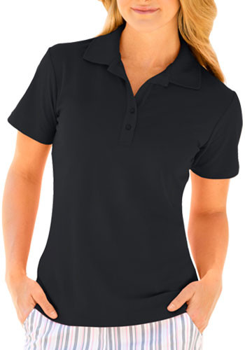 Greg Norman Women’s Play Dry Performance Mesh Polo Shirts
