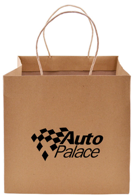 Kraft Paper Takeout Bags