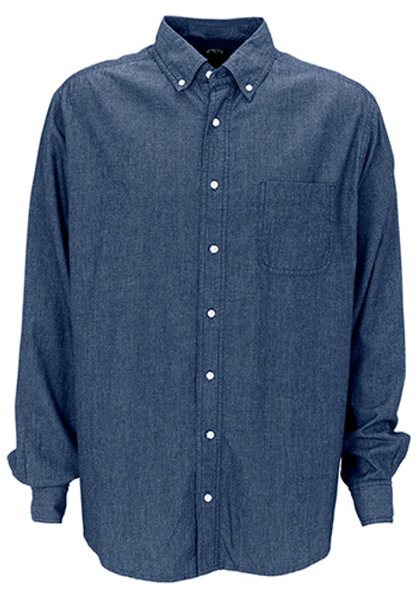 Men's Hudson Denim Cotton Dress Shirts Men's Hudson Denim Cotton Dress Shirts