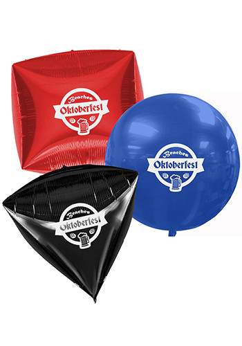 3D Unique Shape Foil Balloons