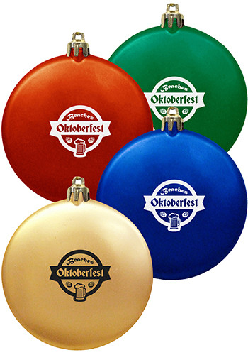Flat Shatterproof Ornaments