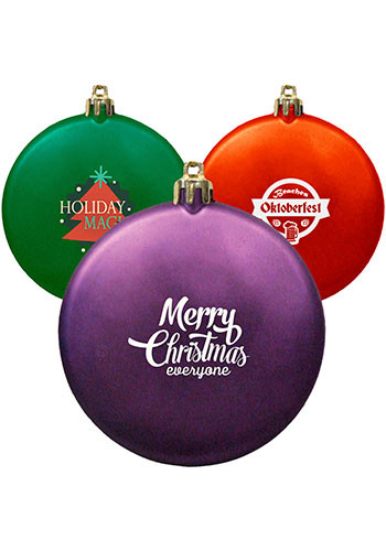 Flat Shatterproof Ornaments