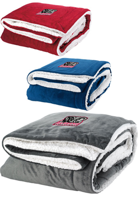 Polyester Sherpa Throw Blankets