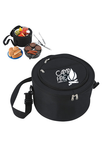 KOOZIE® Portable BBQ Grills with Kooler Bag