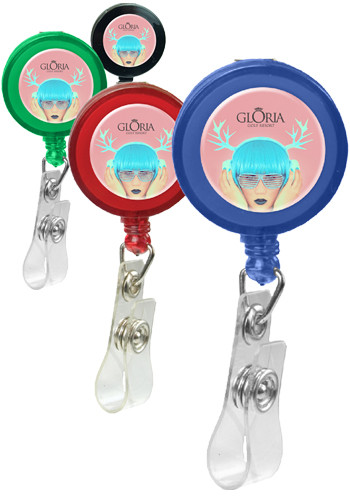 Retractable Badge Holders with Alligator Clip