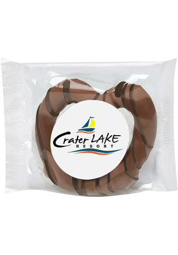 Jumbo Milk Chocolate Dipped Pretzels