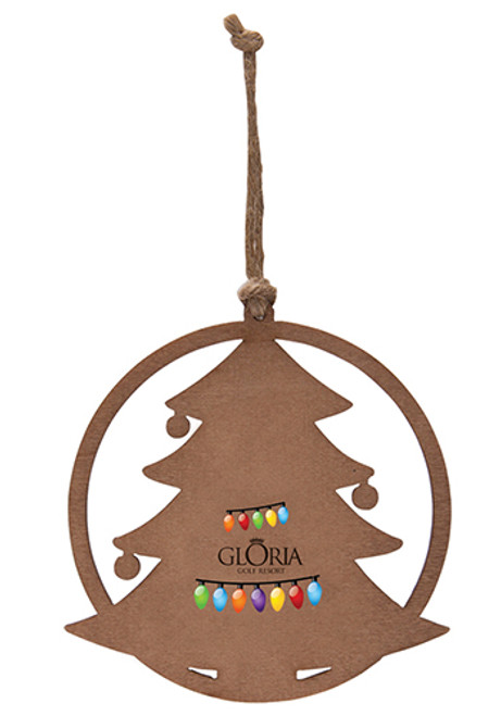 Christmas Tree Wood Ornaments