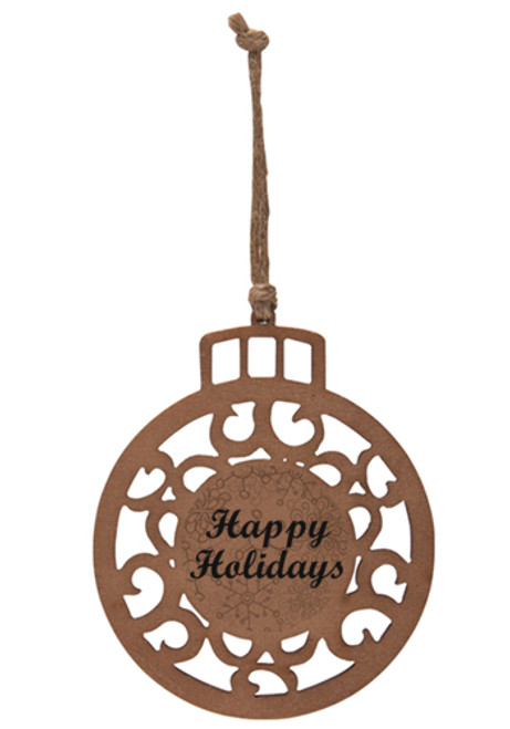 Christmas Ball Wood Ornaments