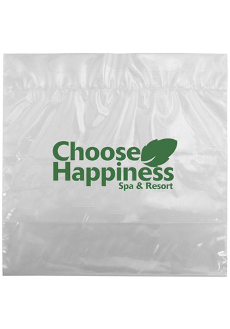 Drawtape Handle Clear Plastic Bags