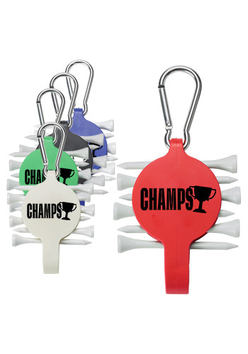 One More Round Golf Tees in Beverage Wrench