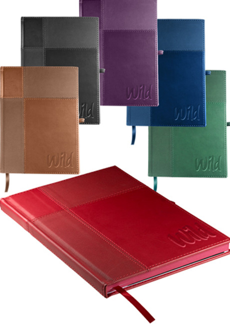 Tuscany Faux Leather Duo-Textured Journals