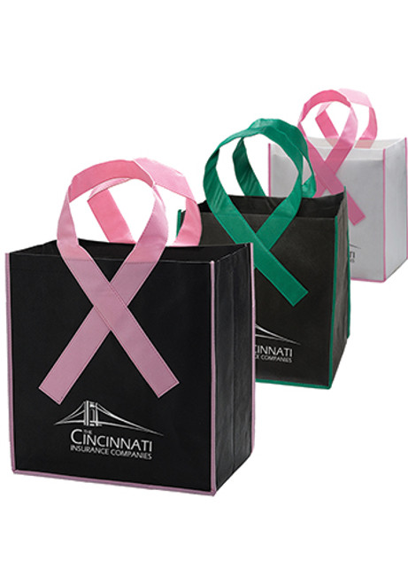 Ribbon Grocery Shopper Tote Bags