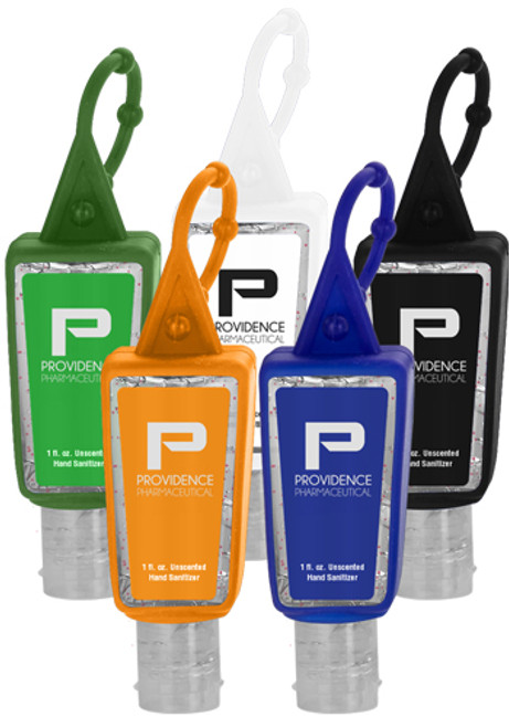 1 oz. Beaded Sanitizers in Trapezoid Bottle with Sleeves 1 oz. Beaded Sanitizers in Trapezoid Bottle with Sleeves