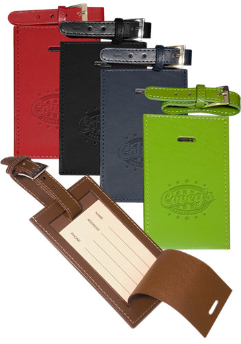 Whitney Marquis Two Cowhide Luggage Tag Sets