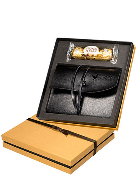 Ferrero Rocher Chocolates & Leather Journal Gift Set
