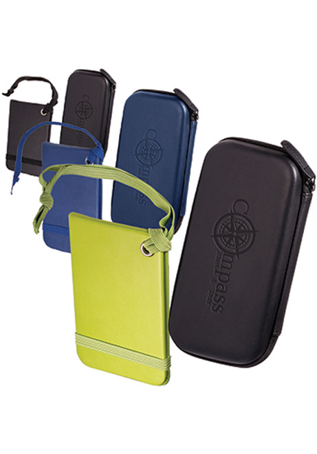Tuscany™ Leather Luggage Tags Set in a Case Tuscany™ Leather Luggage Tags Set in a Case