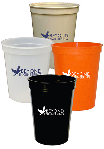 16 oz. Smooth Colored Stadium Cups