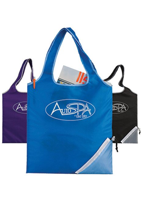Fold-Up Cinch Corner Totes