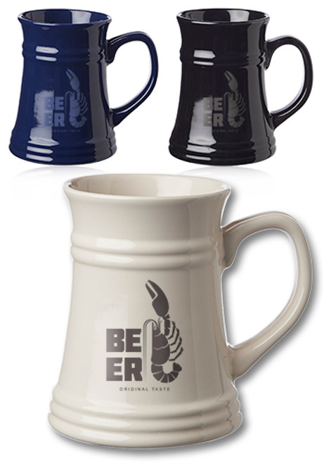 17 oz. Ceramic Tankard Beer Mugs