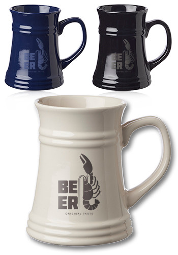 17 oz. Ceramic Tankard Beer Mugs