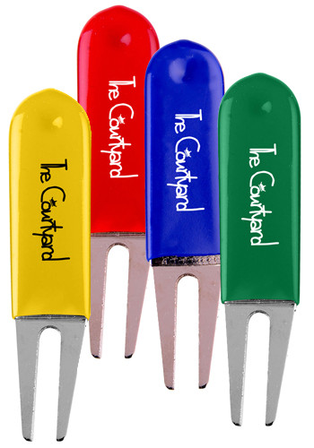 Round Top Rubber Grip Divot Repair Tools