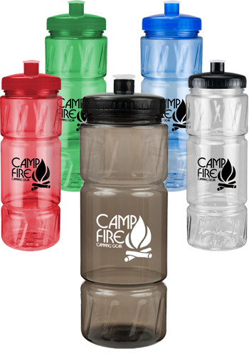 22 oz. Pulse Bottles with Low Profile Push Pull Lid