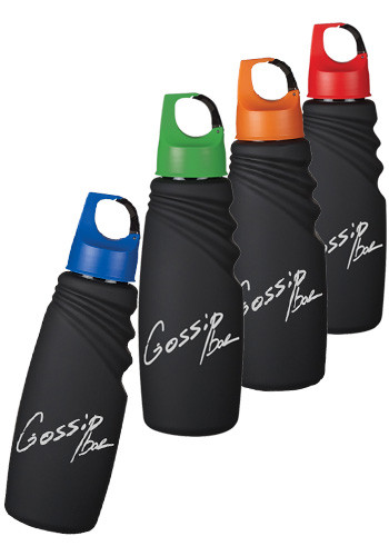 24 oz. Matte Finish Crest Carabiner Sports Bottles