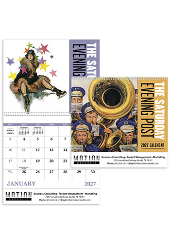 The Saturday Evening Post - Spiral Calendars
