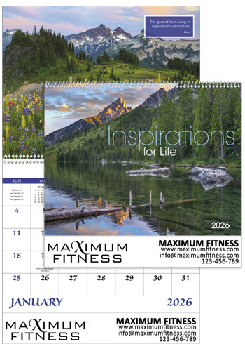 Inspirations for Life - Spiral Calendars