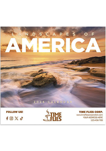 Landscapes of America - Stapled Calendars