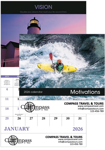 Motivations - Stapled Calendars