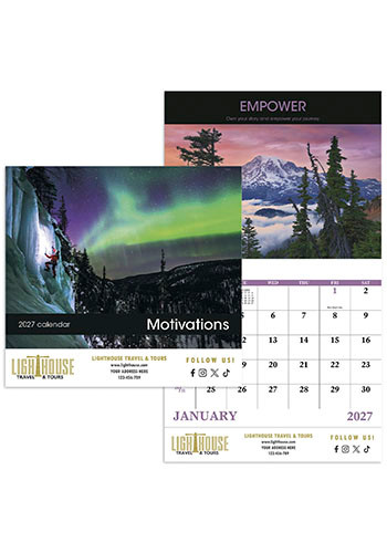 Motivations - Stapled Calendars