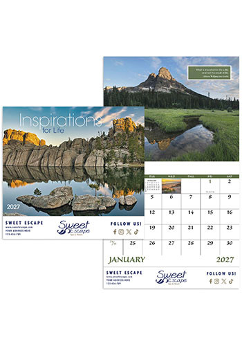 Inspirations for Life - Stapled Calendars