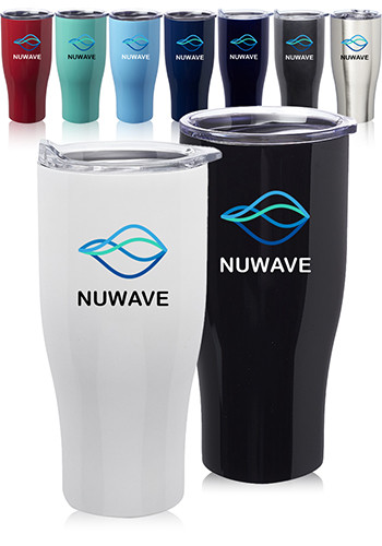 27 oz. Stainless Steel Grip Travel Mugs