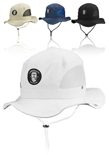 Bucket Hat with Mesh Sides