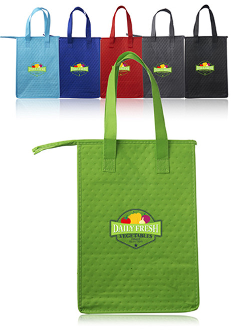Zipper Insulated Lunch Tote Bags