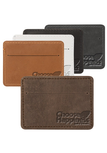 Traverse Leather Slater Single Pocket Wallets