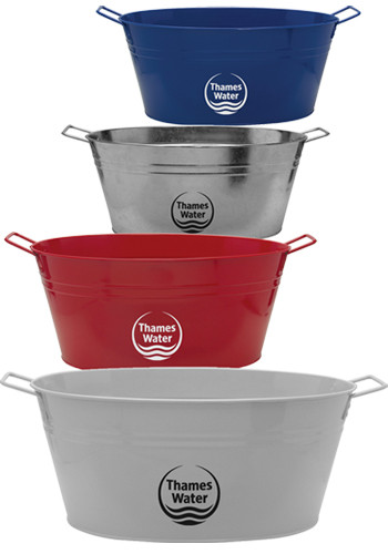 15 Qt Galvanized Metal Tub