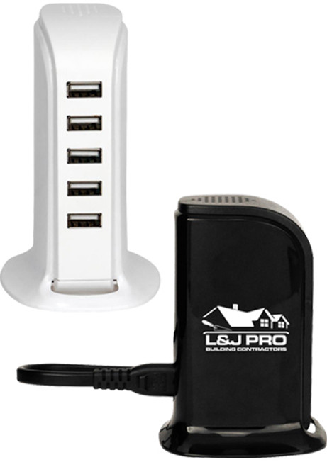 UL 5-Port USB Charging Towers