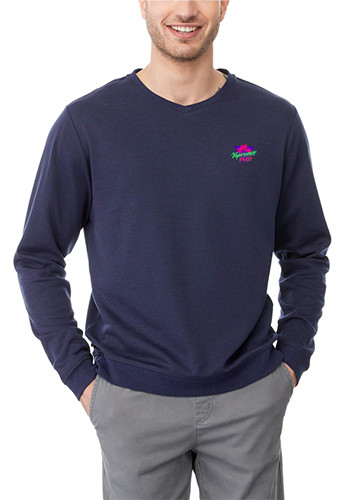 Elevate Mens Bromley Knit V-Neck Sweaters
