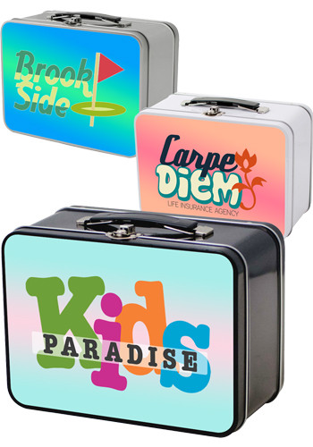 Retro Metal Lunch Boxes