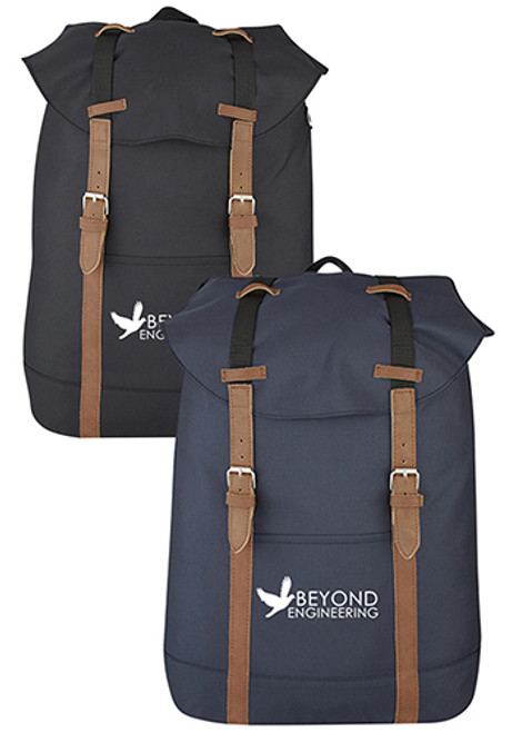 Flap Drawstring Backpacks