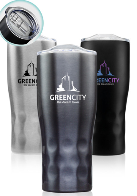 25 oz. Huckleberry Grip Stainless Steel Tumblers