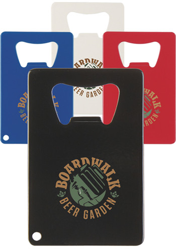 Credit Card Shaped Bottle Openers