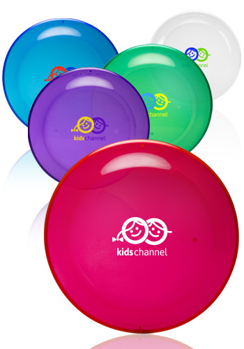 9.25 in. Translucent Color Flying Discs