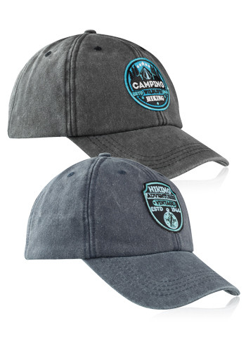 Lynx Washed Cotton Baseball Caps