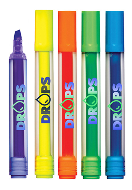 Brite Spots Broad Tip Highlighters in Full Color Decals