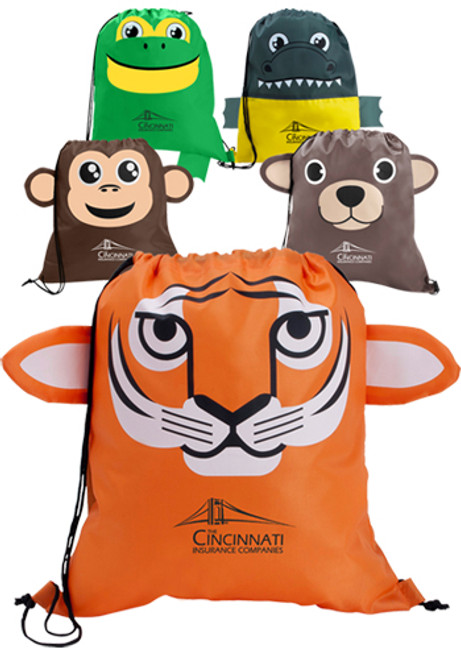 Paws N Claws Kids Drawstring Backpack